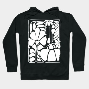 Abstract Botanical Hoodie